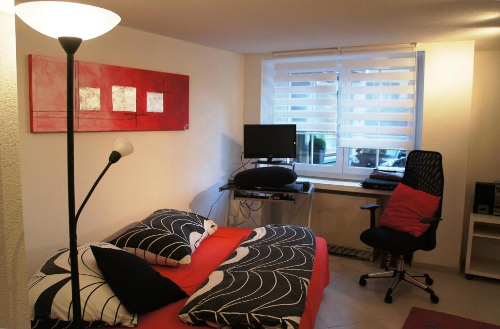 Studio-Appartment Horgen Habitación foto