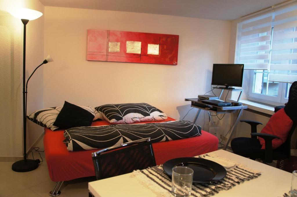 Studio-Appartment Horgen Habitación foto